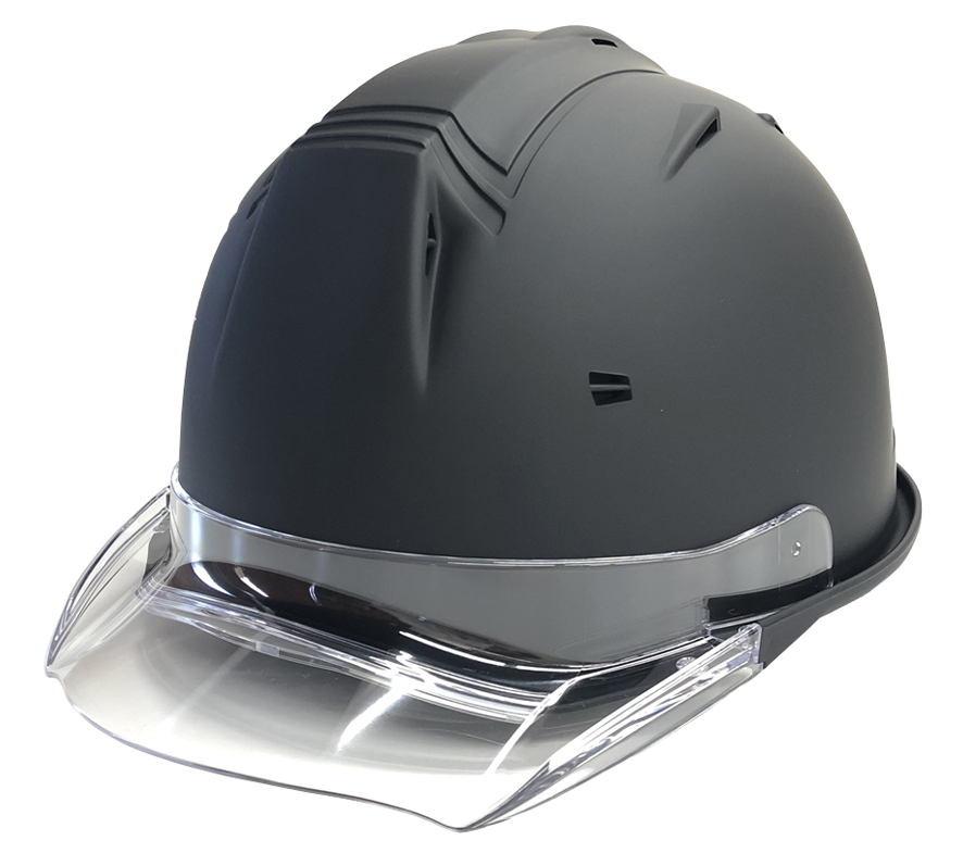 SS-19V KP マットブラック 着脱式スケルトンバイザー TYPE A or B