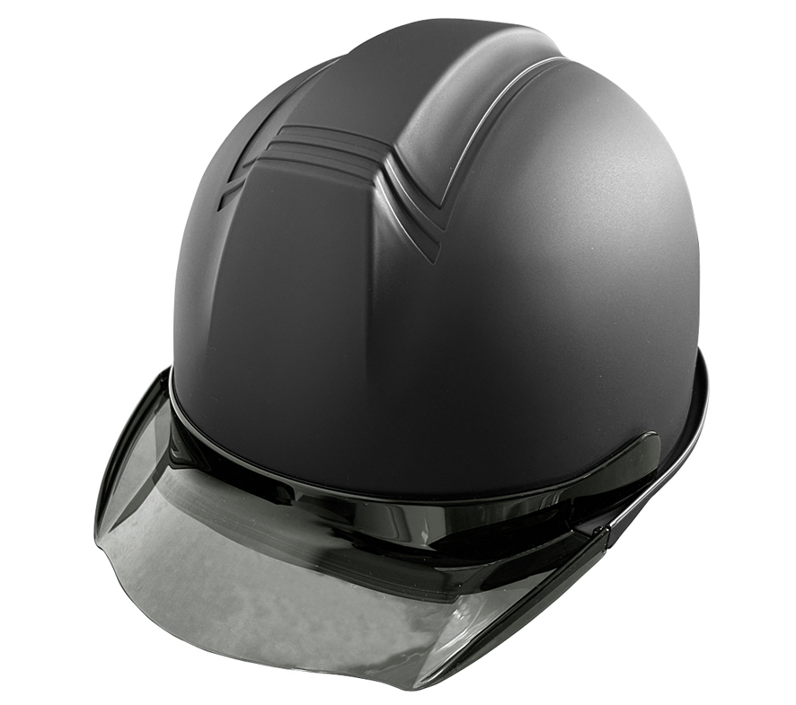 SS-19 KP マットブラック 着脱式スケルトンバイザー TYPE A or B